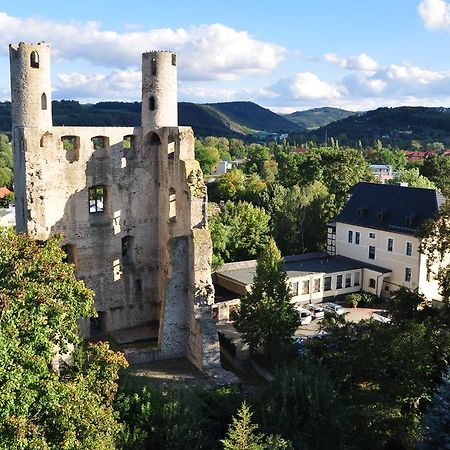 Hotel Am Hohen Schwarm Saalfeld Saale Exterior photo