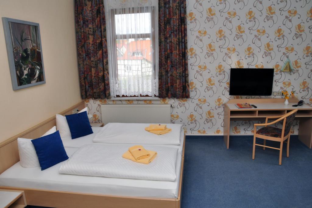Hotel Am Hohen Schwarm Saalfeld Saale Room photo