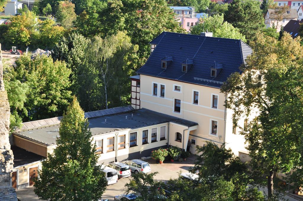 Hotel Am Hohen Schwarm Saalfeld Saale Exterior photo